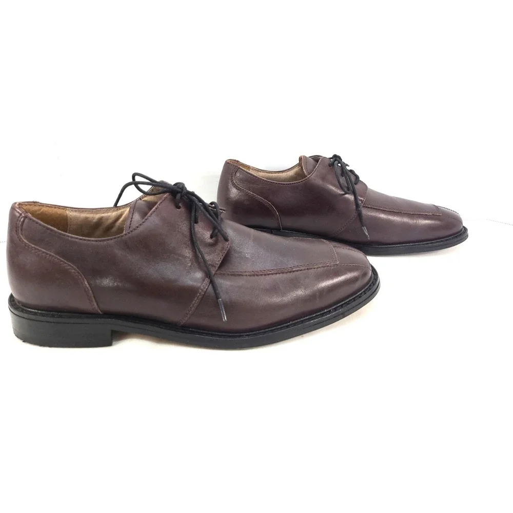 Florsheim 11175-601 6 Eye Brown Lace Up Oxfords Dress Shoes Mens Size 8.5 D